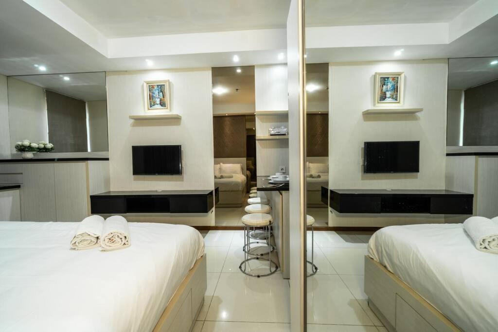 Modern & Comfy Studio In Central Jakarta, Scbd Eksteriør billede